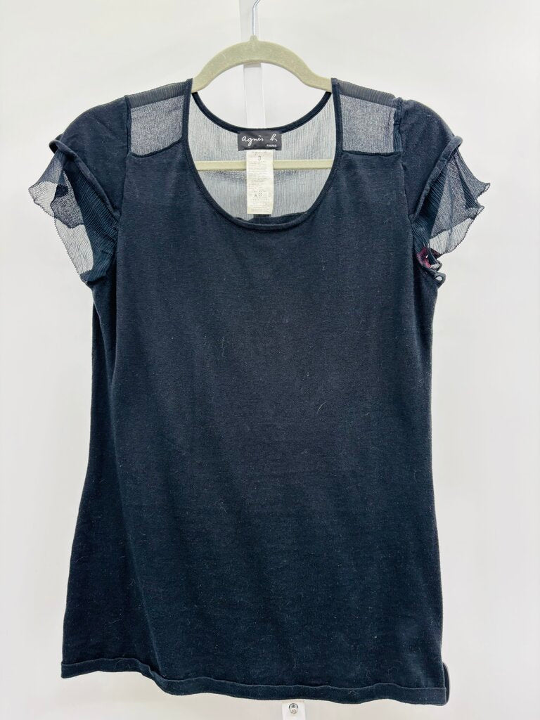 Agnes B. Top Black L