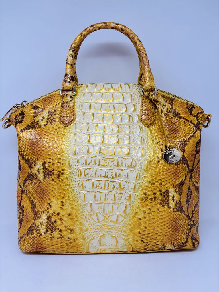 Brahmin Handbag Yellow