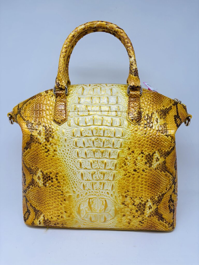 Brahmin Handbag Yellow