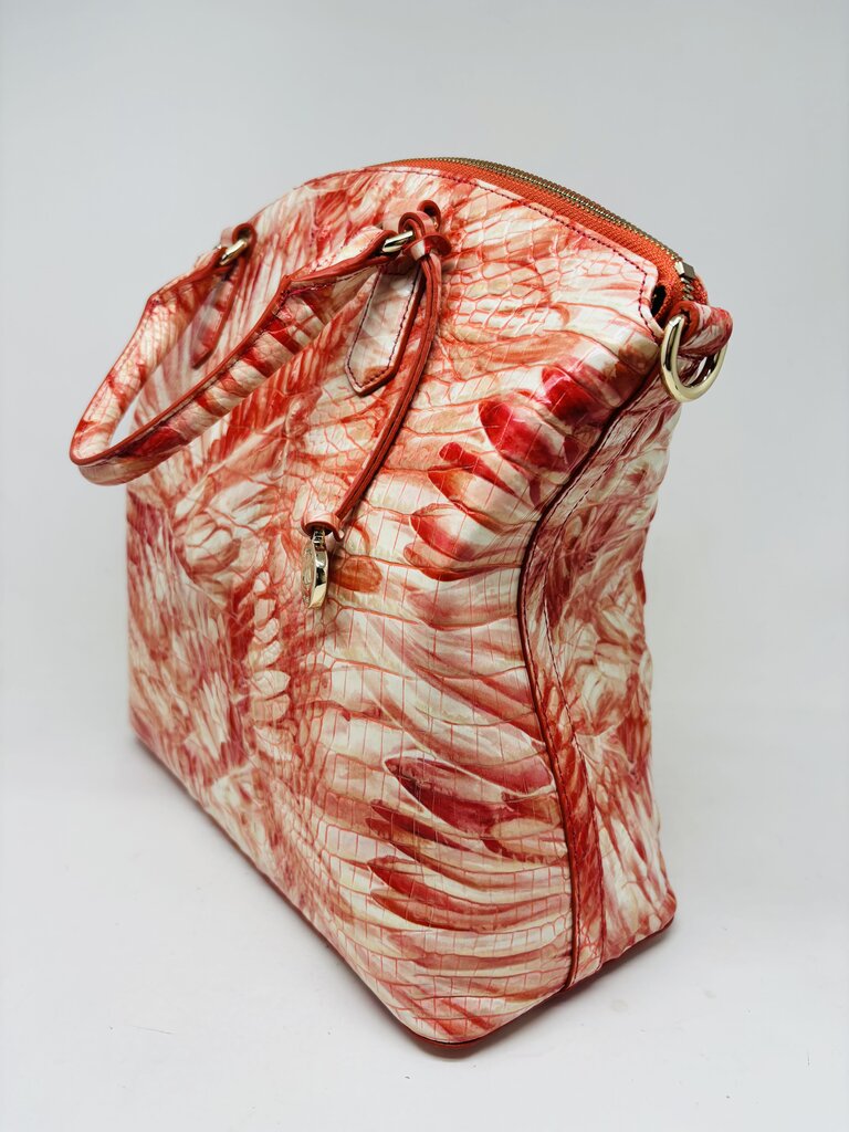 Brahmin Handbag Red