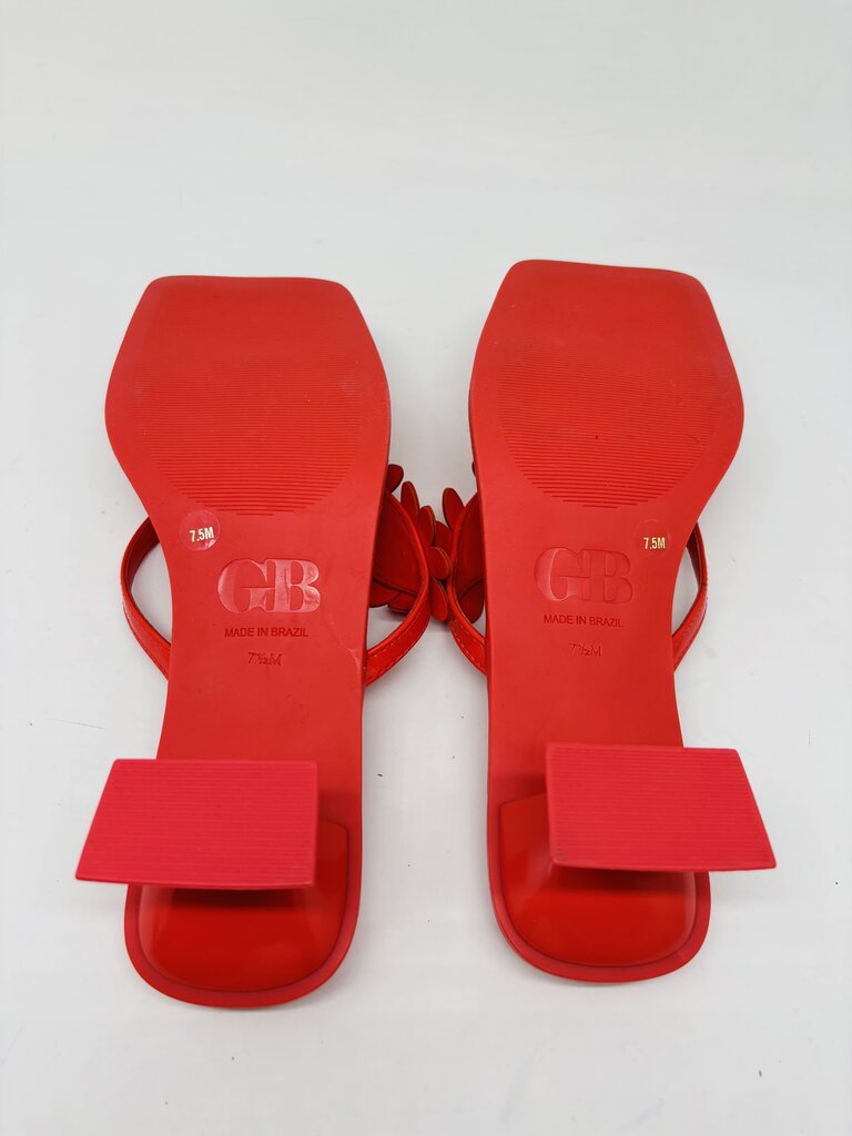 GB Heels Red 7.5