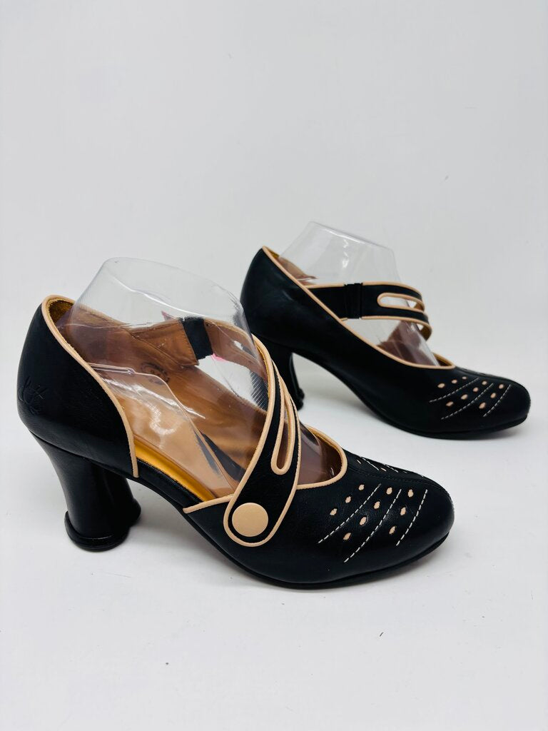 John Fluevog Heels Black 9.5