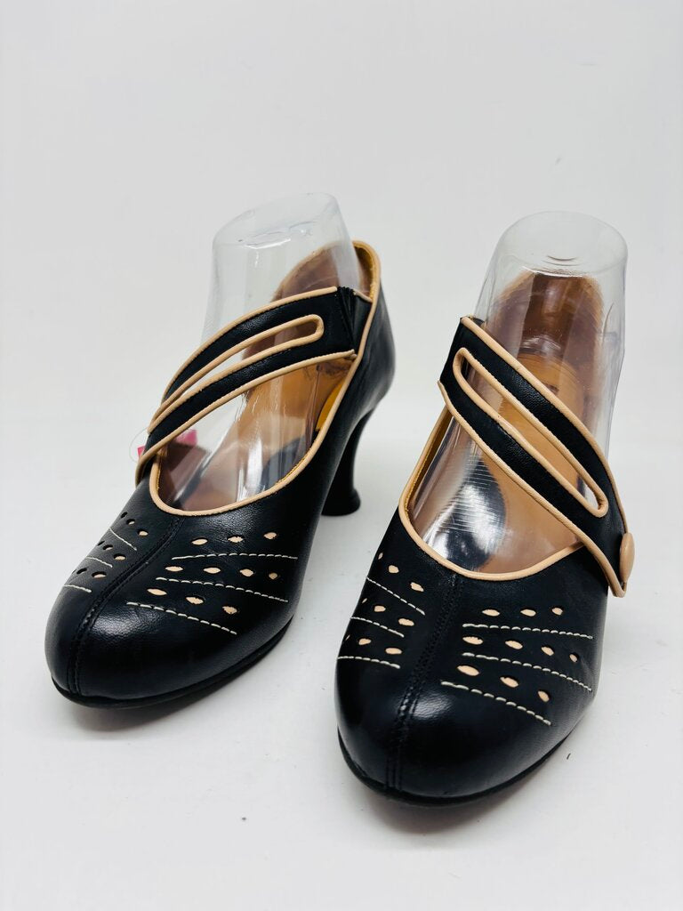 John Fluevog Heels Black 9.5