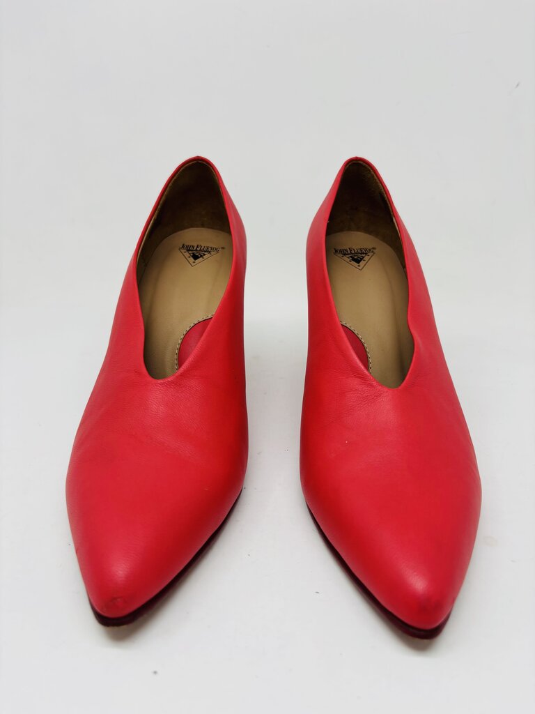 John Fluevog Heels Red 9