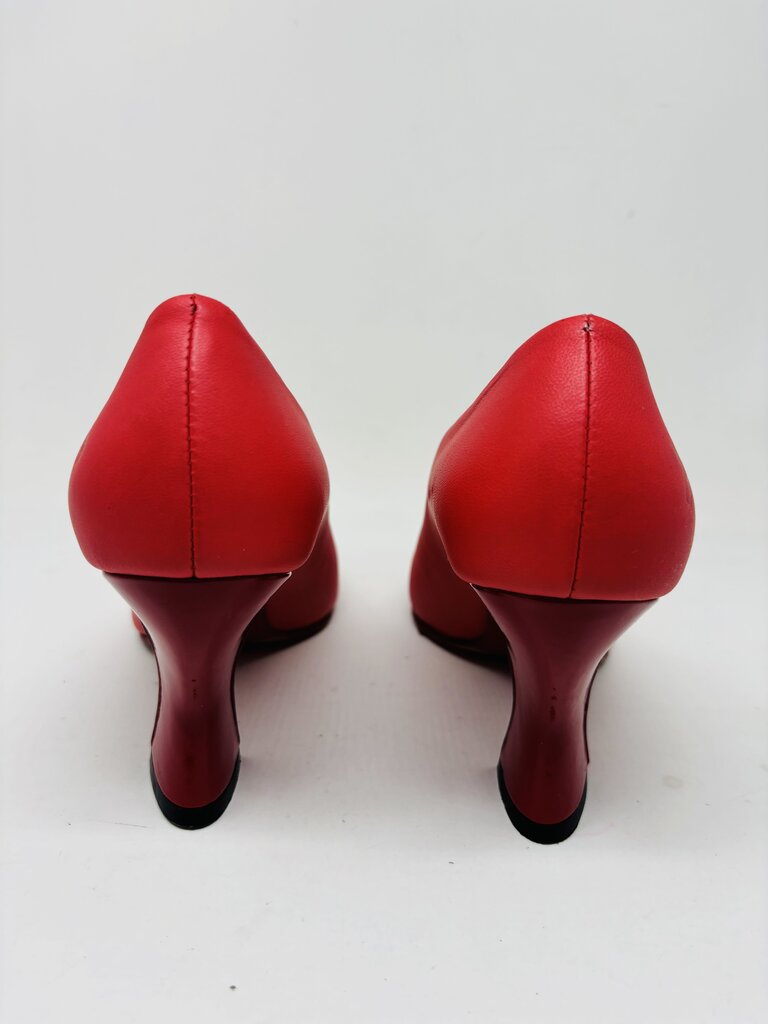 John Fluevog Heels Red 9
