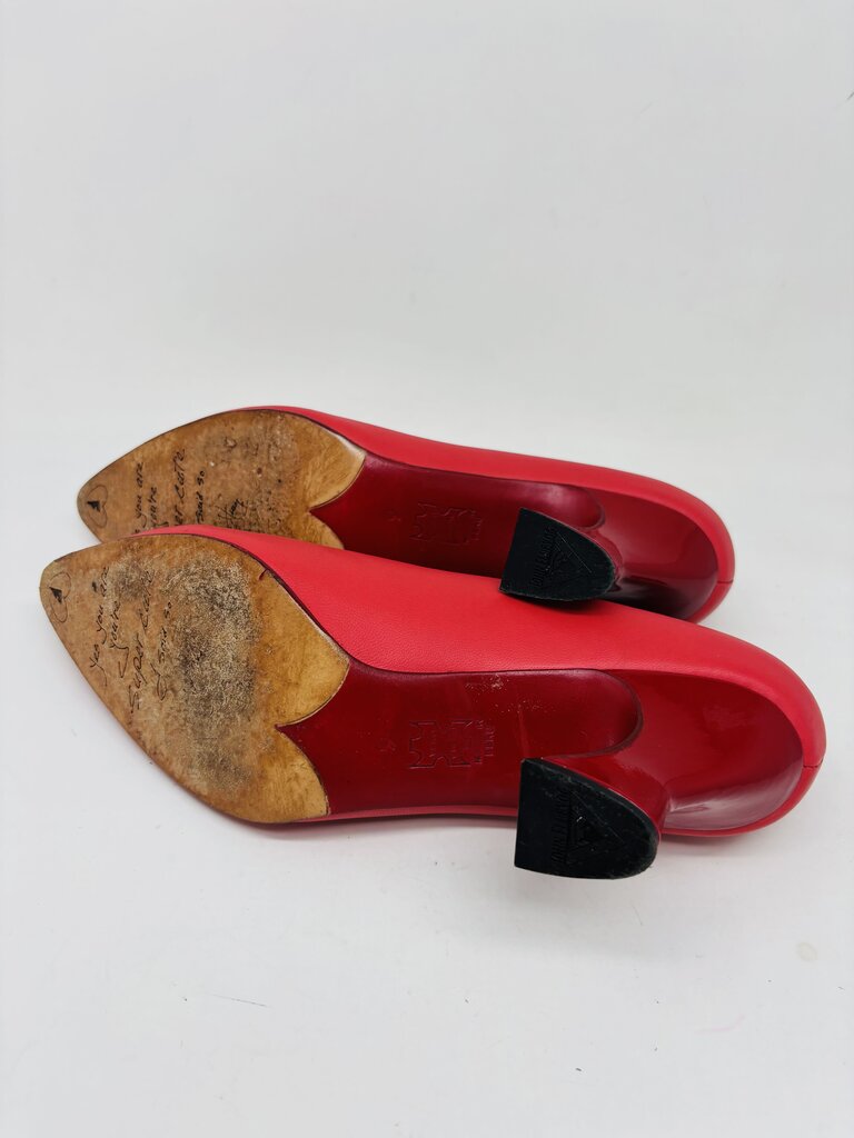 John Fluevog Heels Red 9
