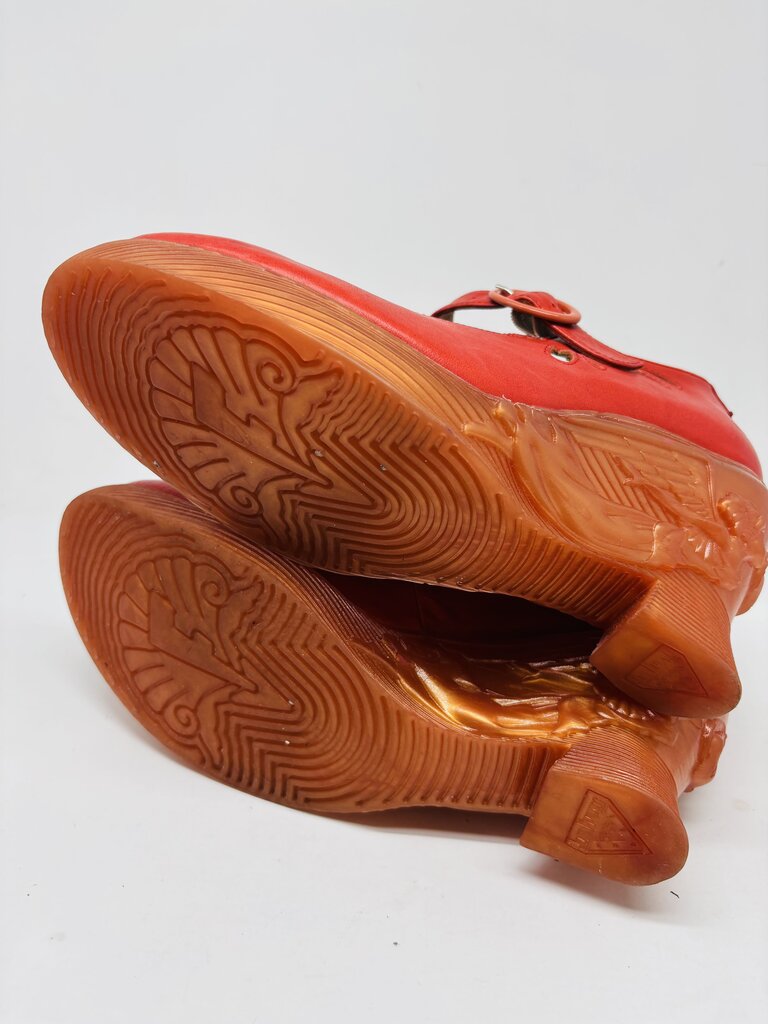 John Fluevog Wedge Red 9