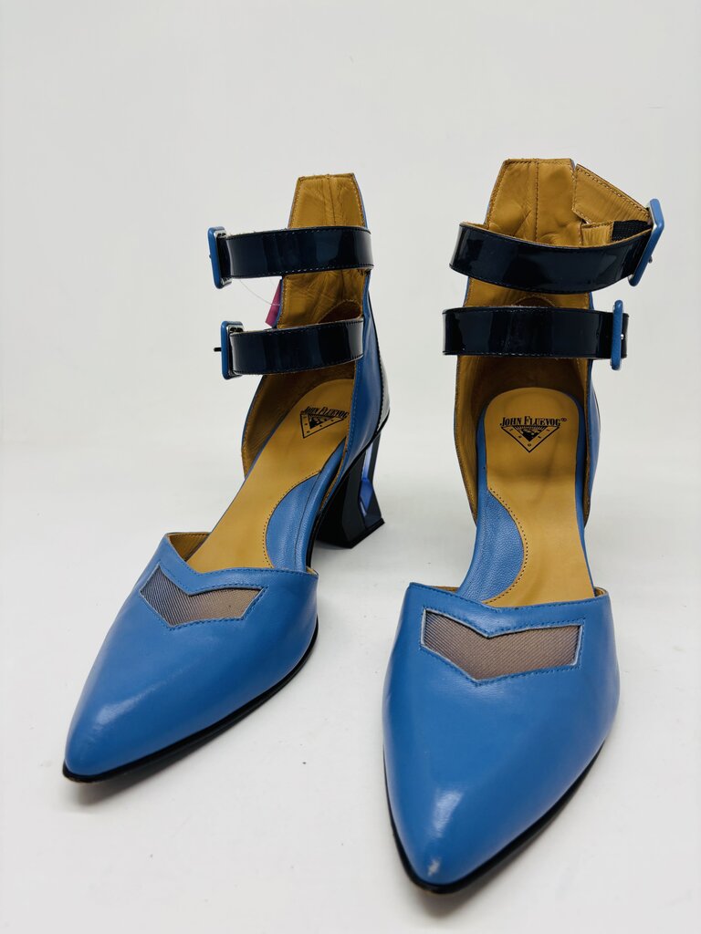 John Fluevog Heels Blue 10