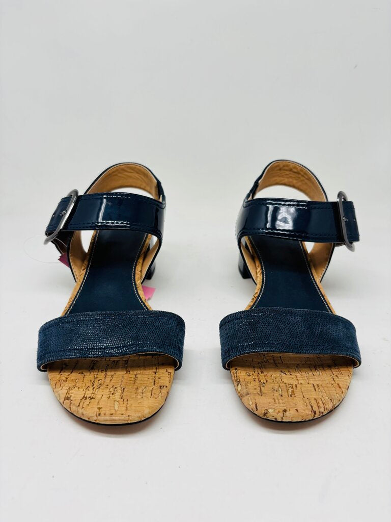 Donald J. Pliner Sandals Navy 7.5