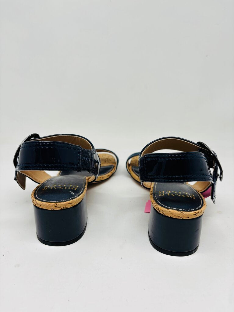 Donald J. Pliner Sandals Navy 7.5