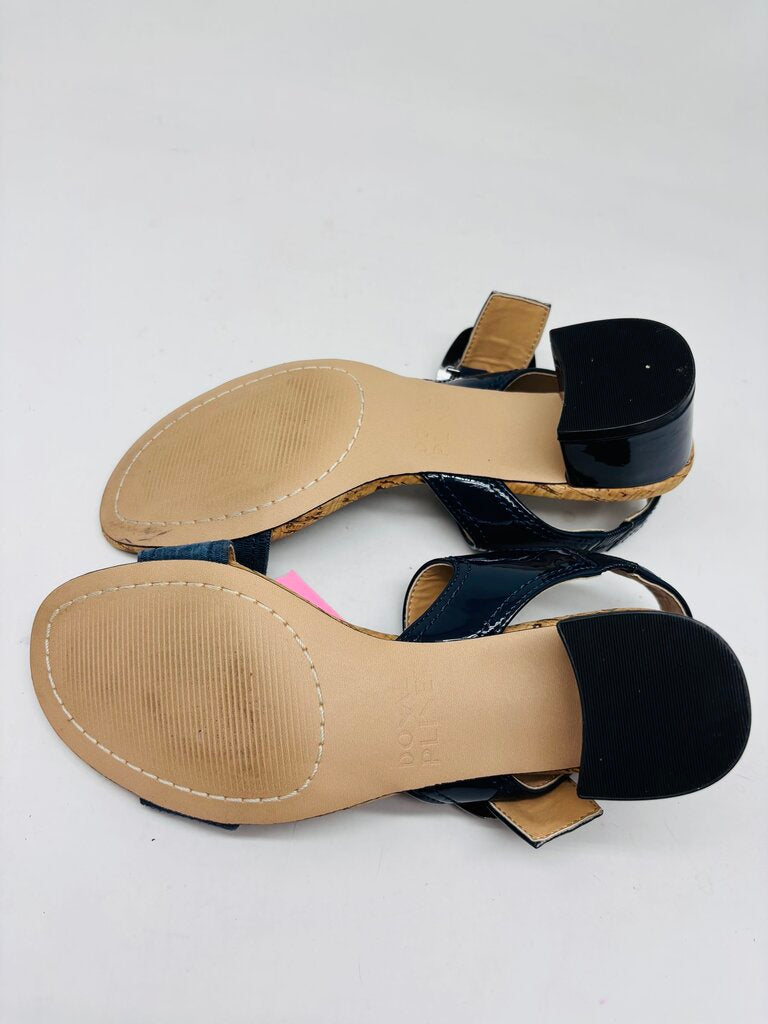Donald J. Pliner Sandals Navy 7.5