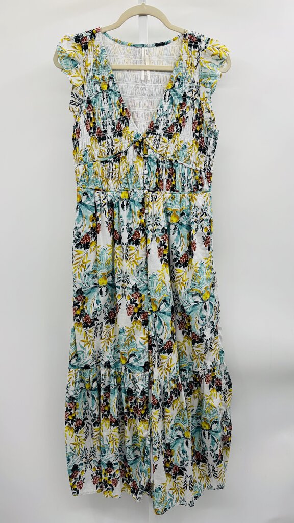 Anthropologie Maxi Dress Teal S