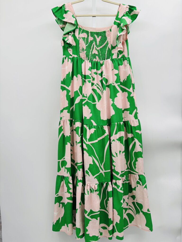 Jade: Melody Tam Maxi Dress Green M