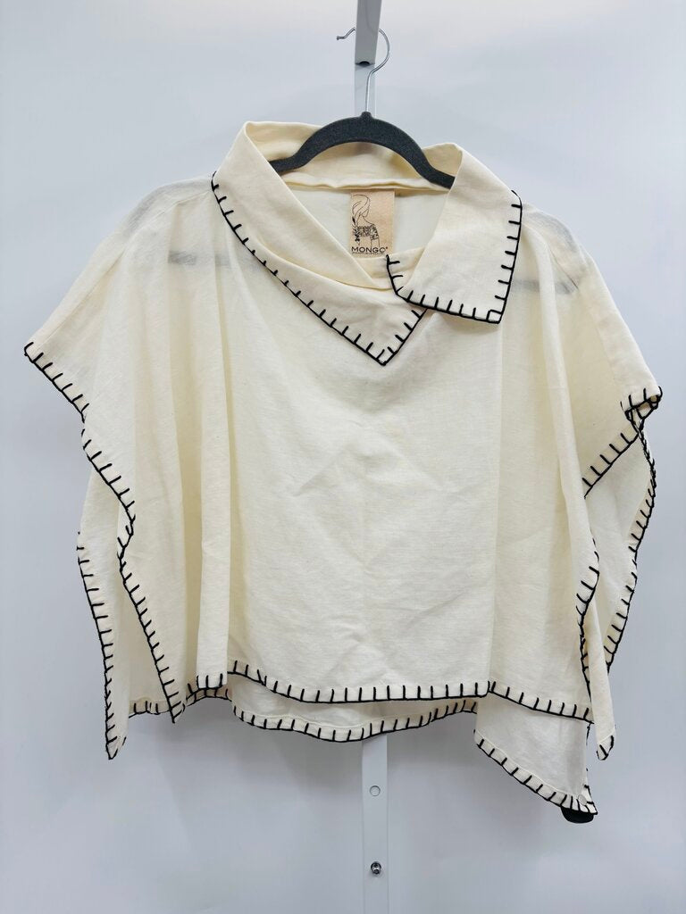 Mongo Poncho Beige OS