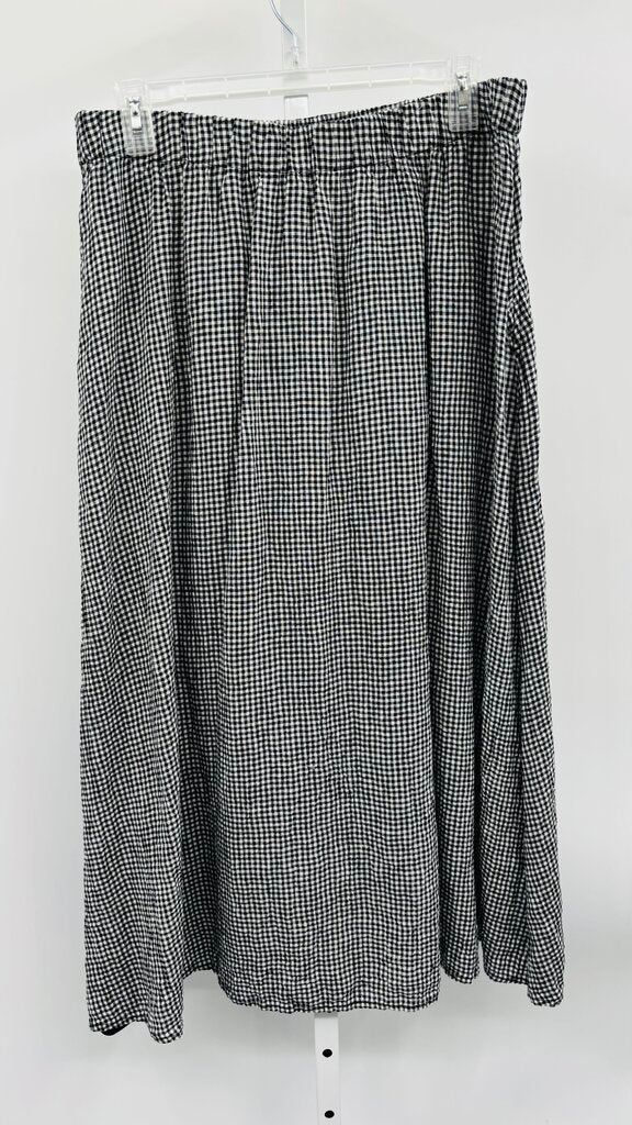 Eileen Fisher Skirt Midi Black M