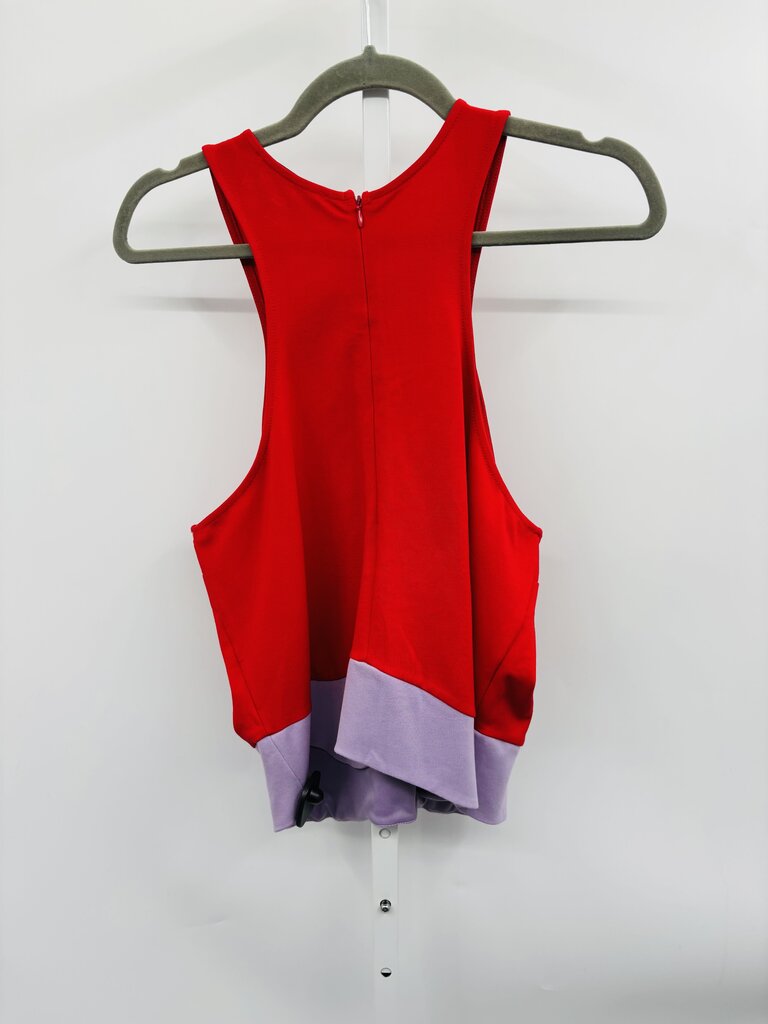 Sunday in Brooklyn Top Red XL