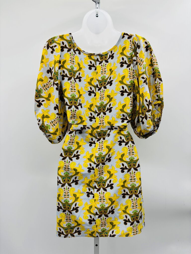 T-Bags Dress Yellow XS
