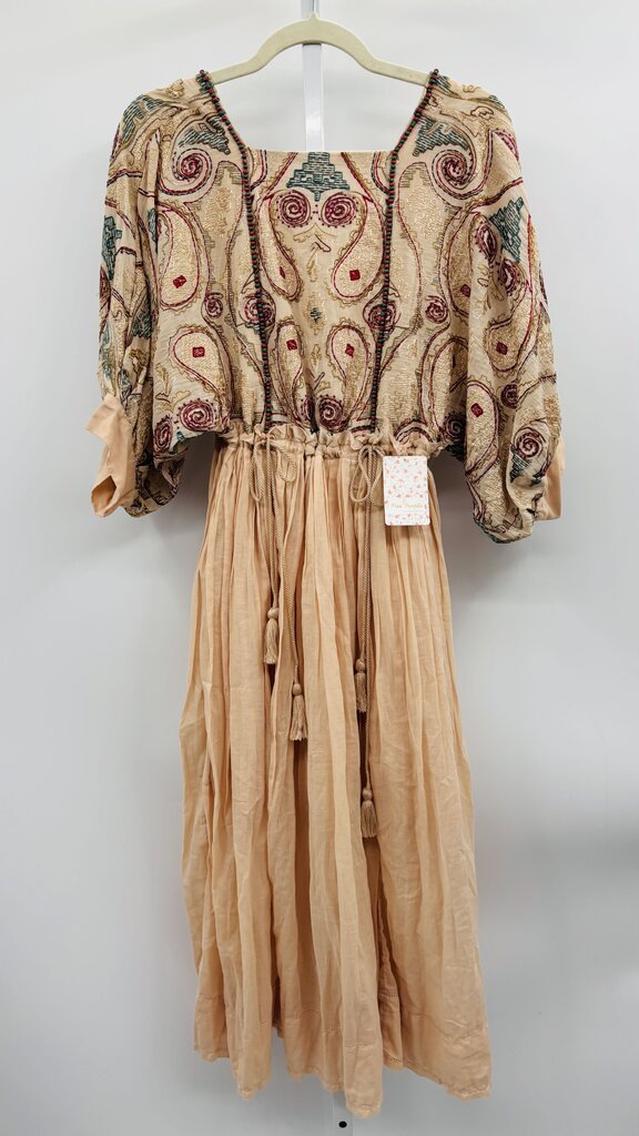 Free People Maxi Dress Beige XS