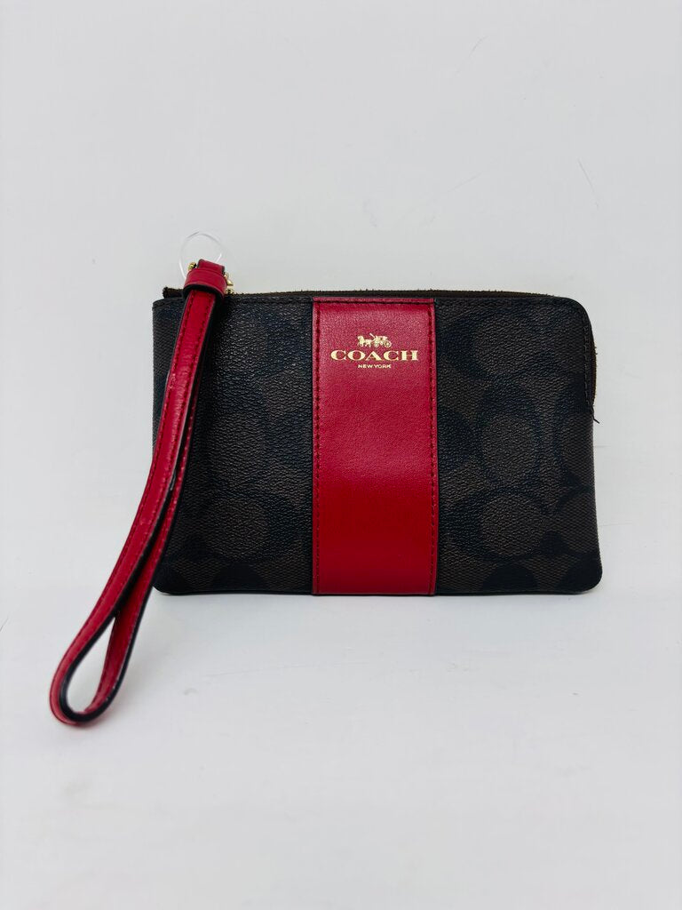 Coach Wristlet Red