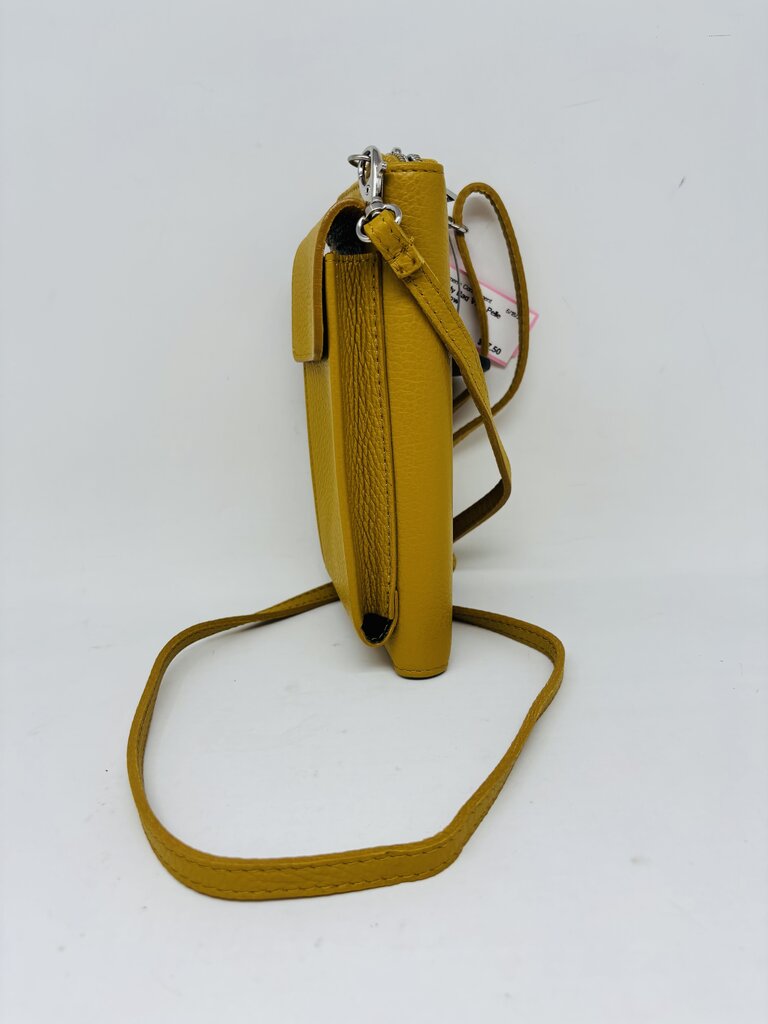 Vera Pelle Crossbody Bag Yellow