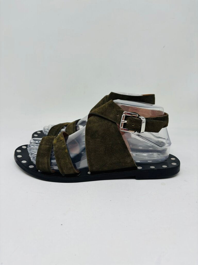 Sol Sana Sandals Green 8.5