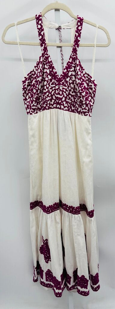 Anthropologie Maxi Dress Purple 4