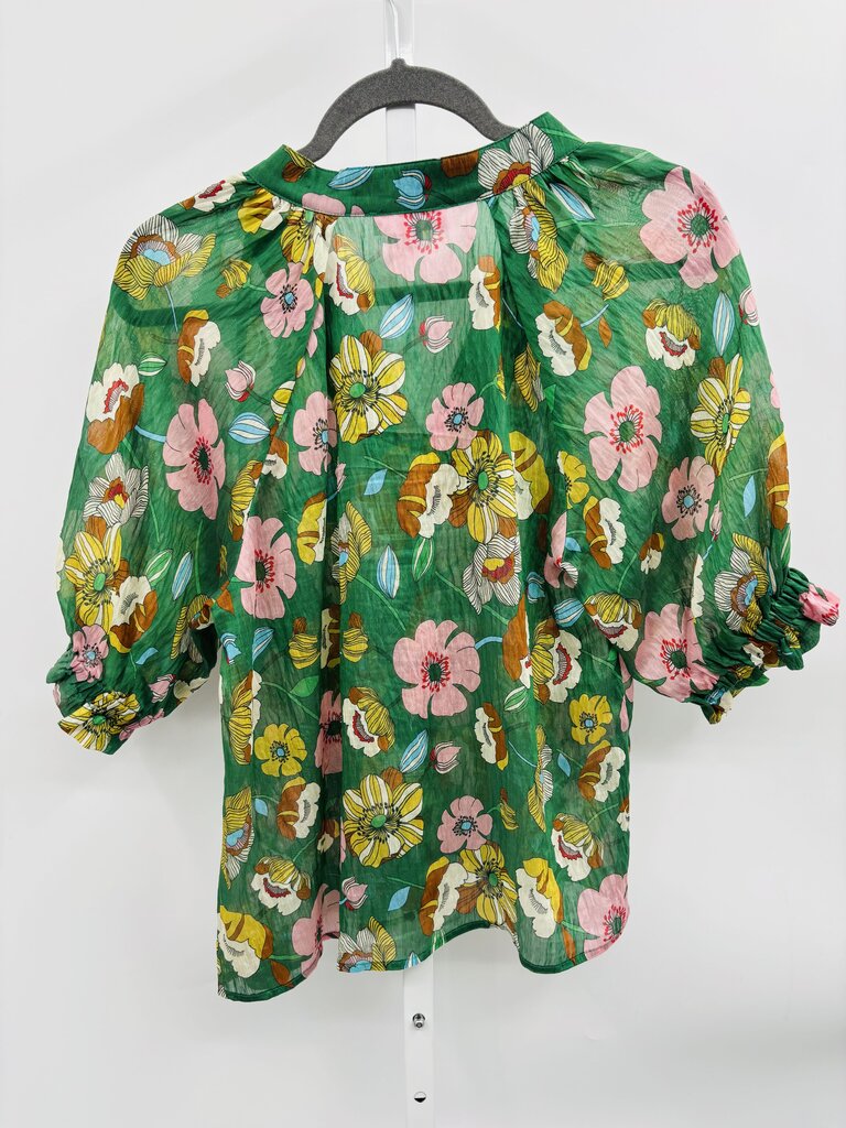 THML Blouse Green XS