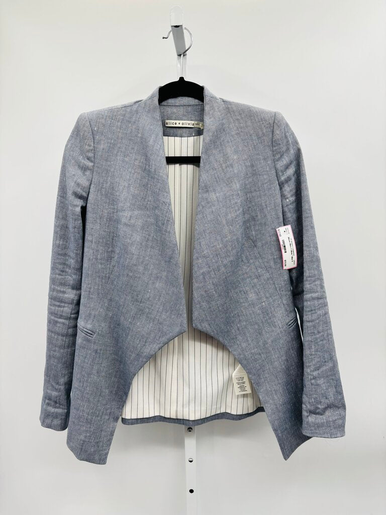 Alice + Olivia Blazer Blue 0
