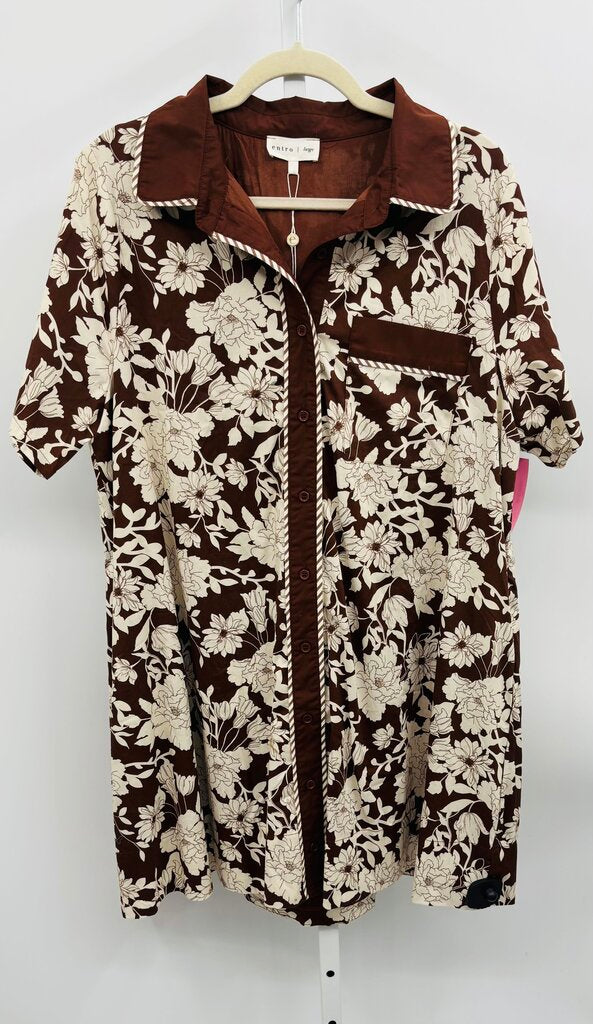 Entro Dress Brown L