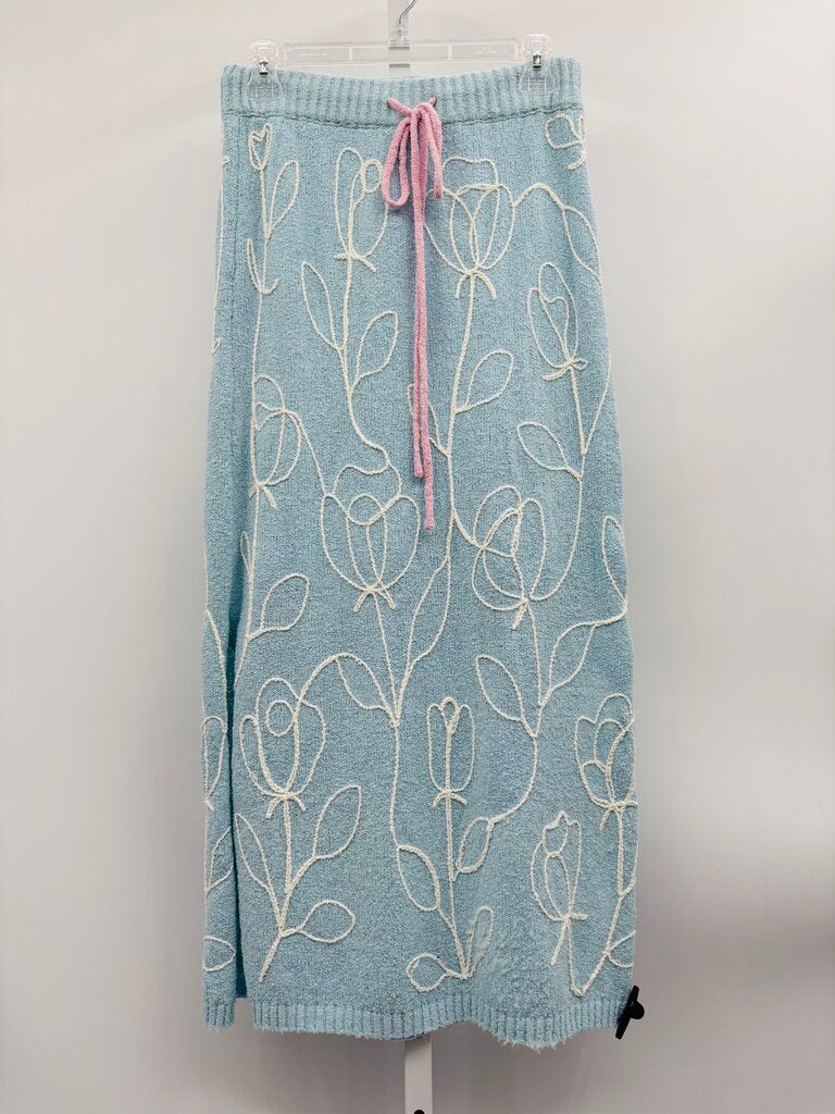 Mystree Skirt Midi Blue S