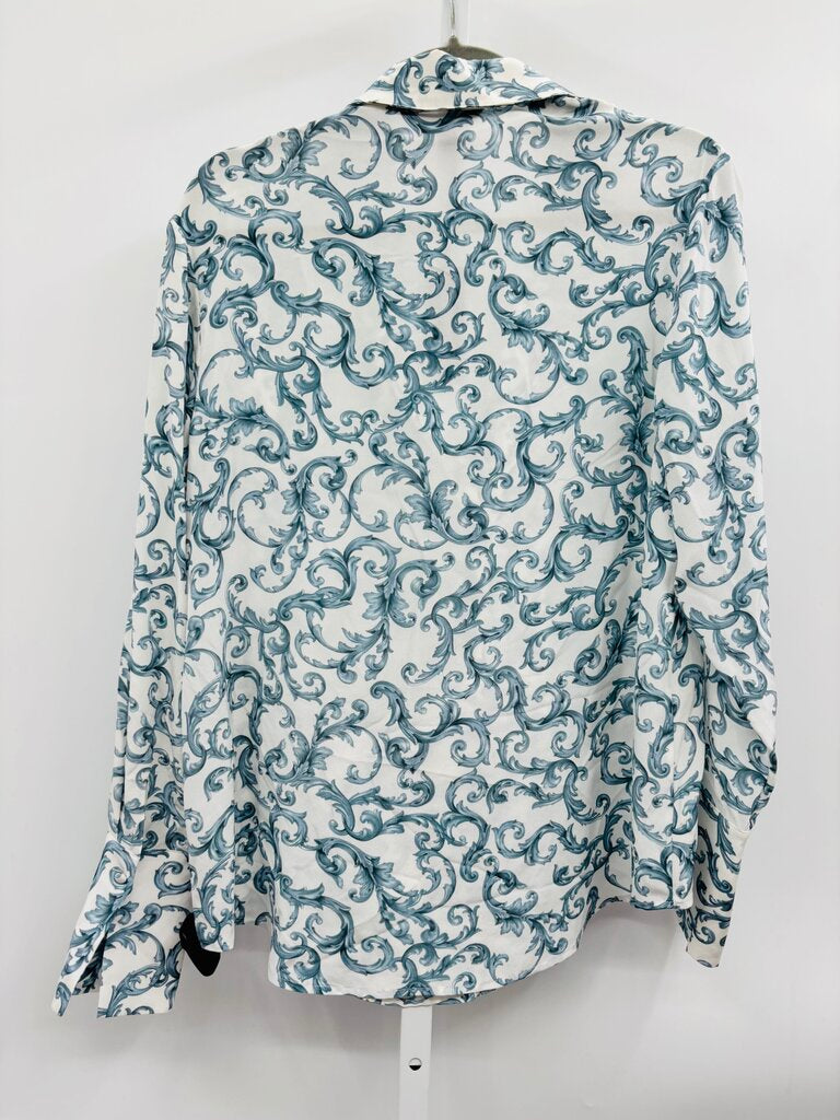 Catherine Gee Blouse Blue S