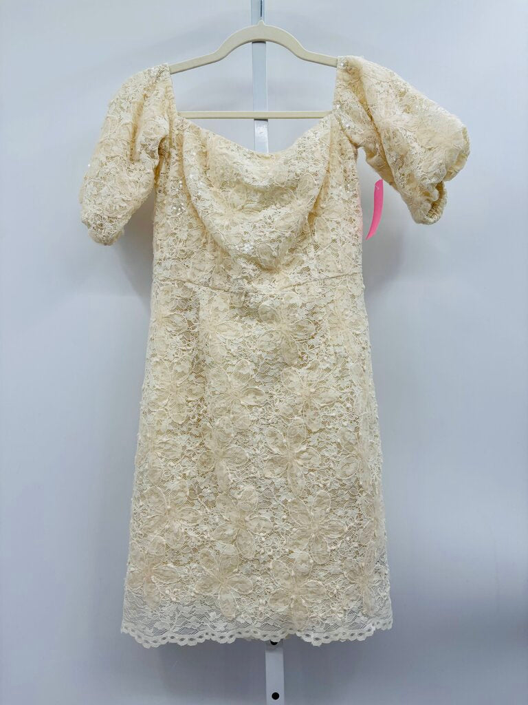 Flora Bea Dress Beige S