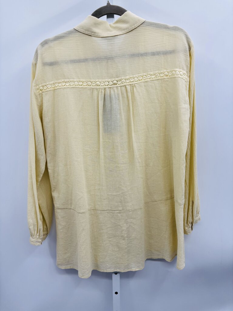 Calme Blouse Yellow S