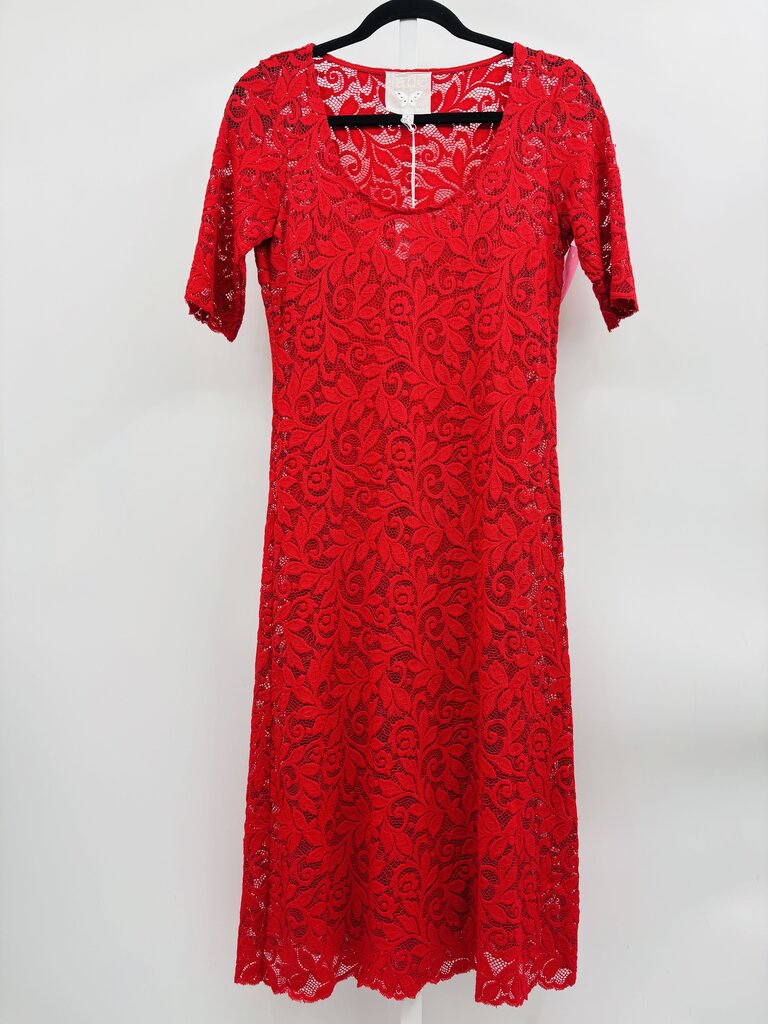 Jade: Johnny Was Dress Red S