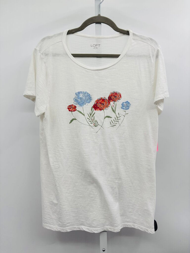 Loft T-Shirt White L