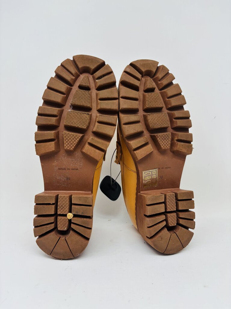Free People Loafers Orange 7.5