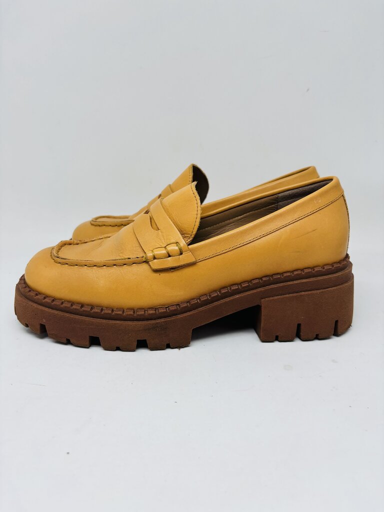 Free People Loafers Orange 7.5