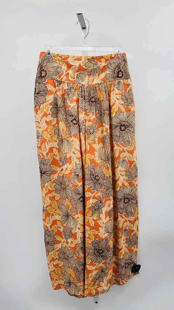 Band of the Free Pants Wide Leg Orange S