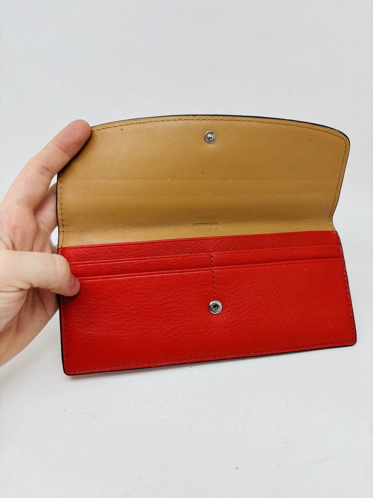 Coach Wallet Red