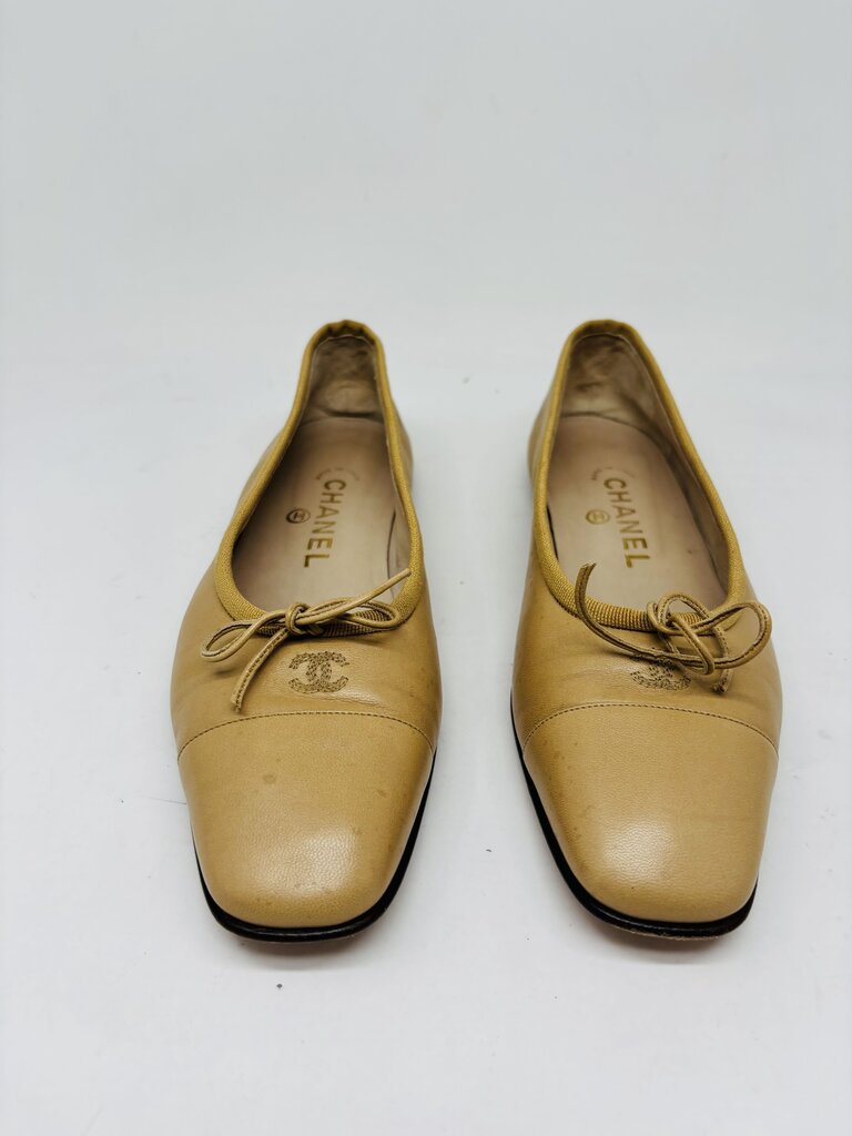 Chanel LUXURY SHOES Beige 7.5