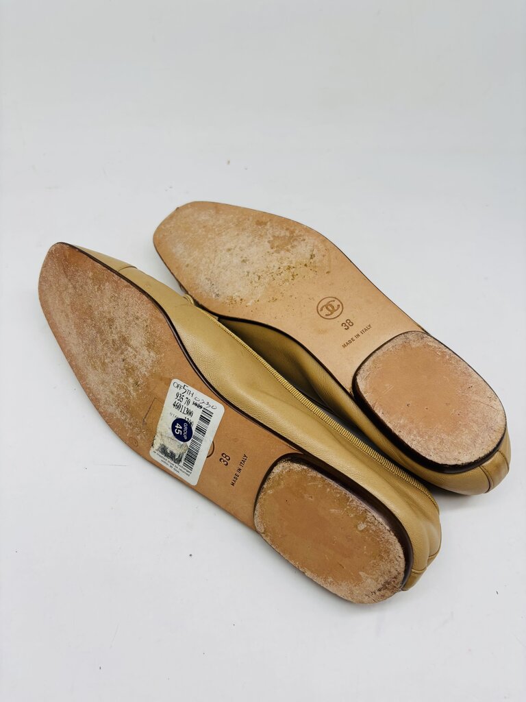 Chanel LUXURY SHOES Beige 7.5