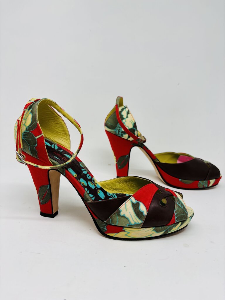 Kenzo Heels Red 7.5