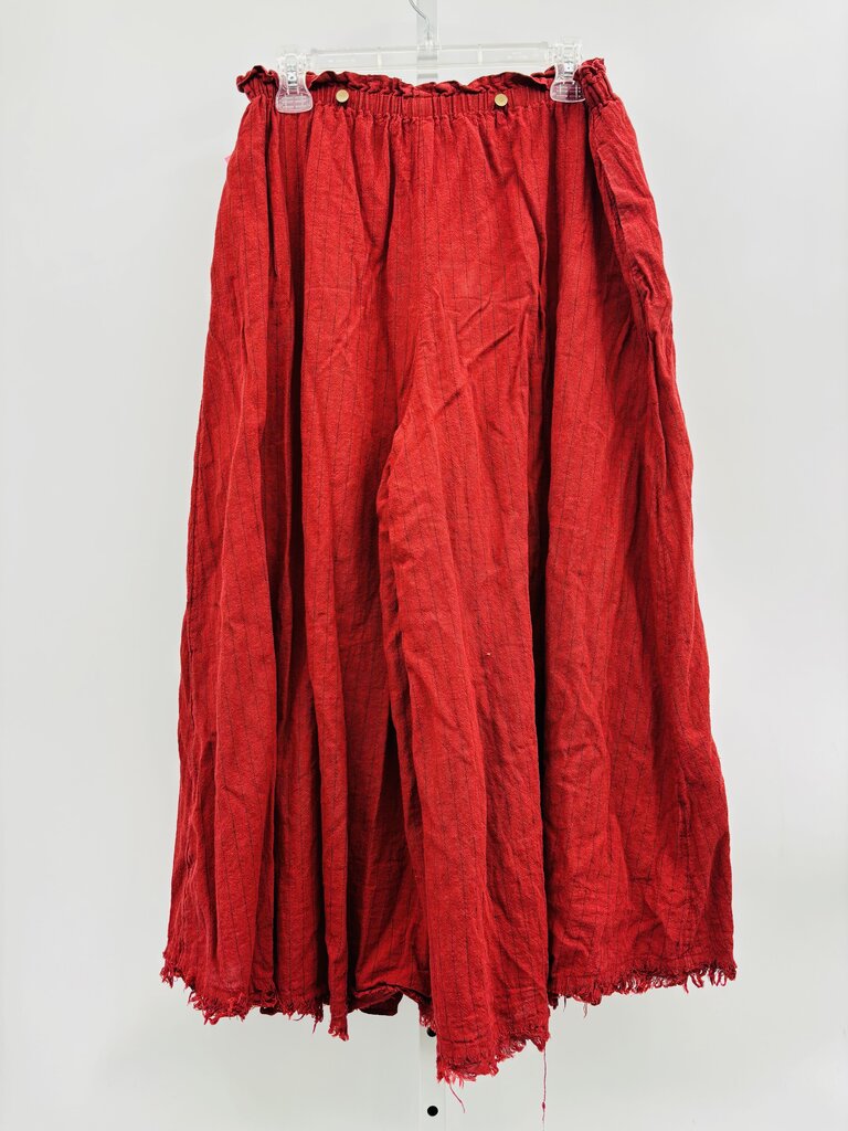 Free People Pants Wide Leg Red XS