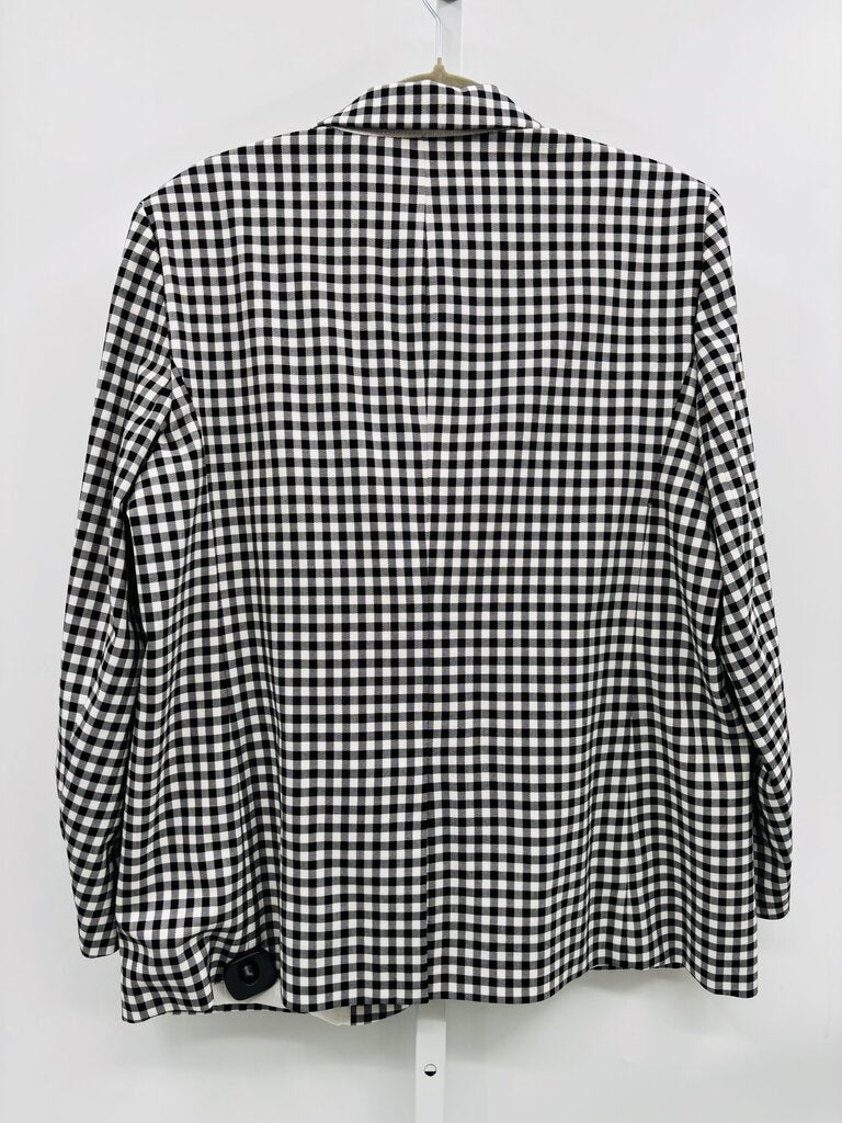 Ann Taylor Blazer White 14