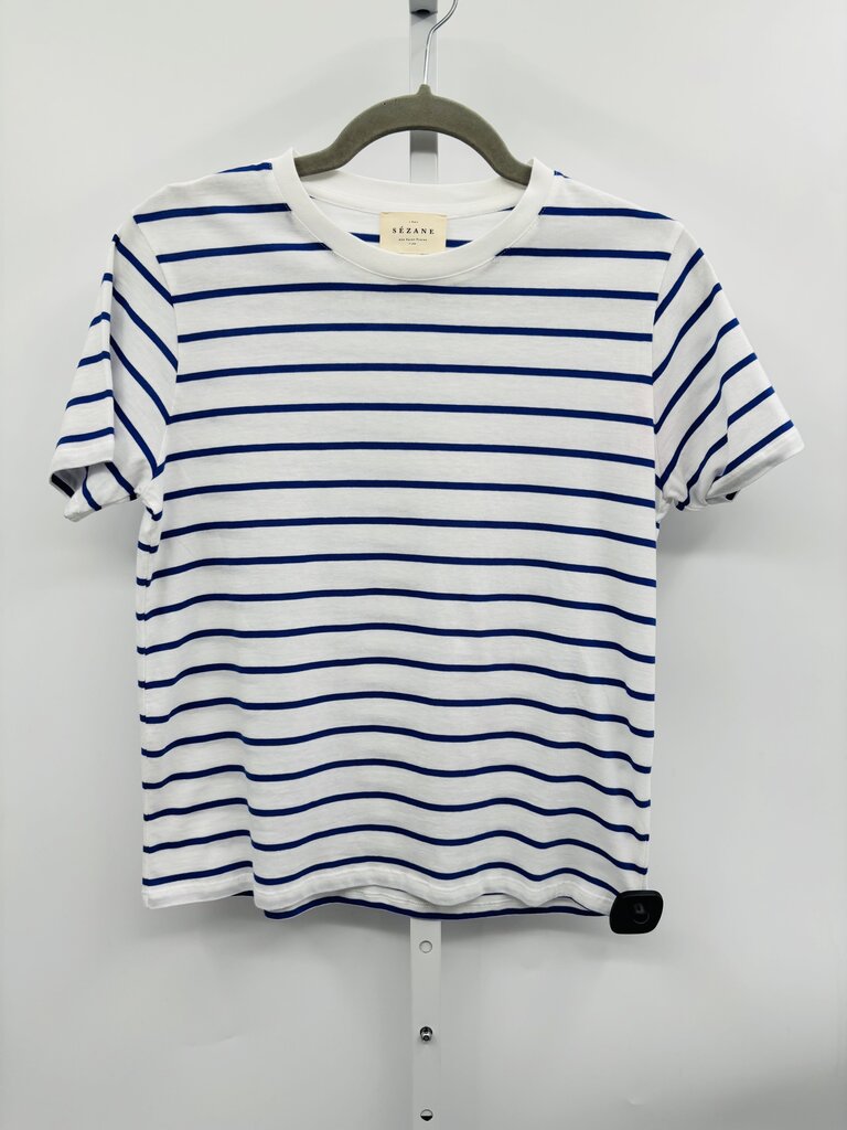 Sezane T-Shirt Blue XS