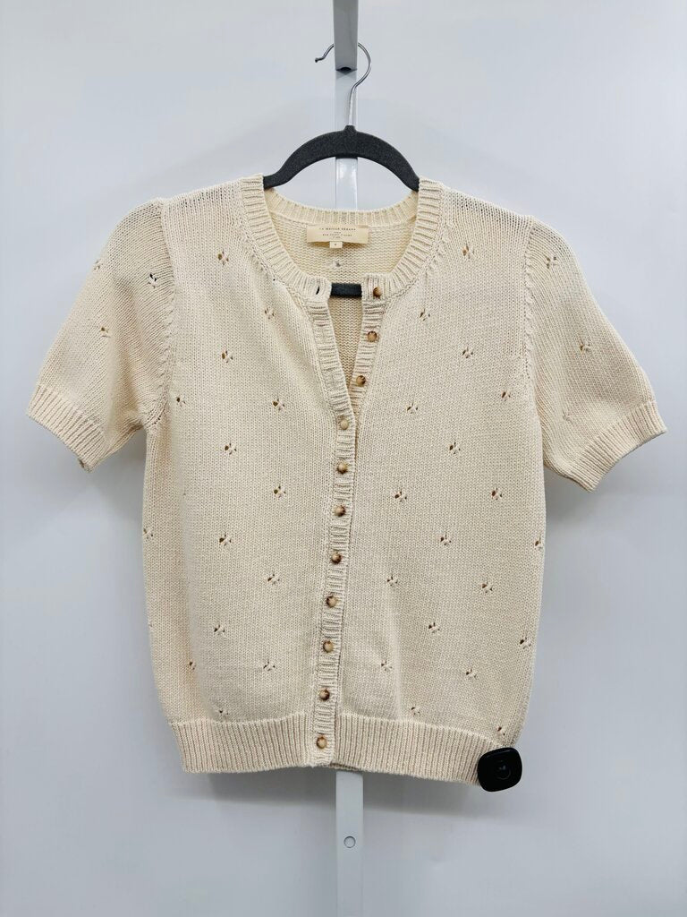 Sezane Cardigan Beige S