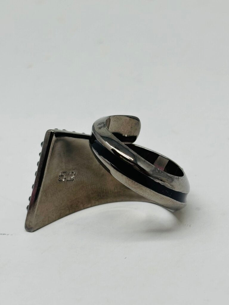 Swarovski Ring Black 6.5