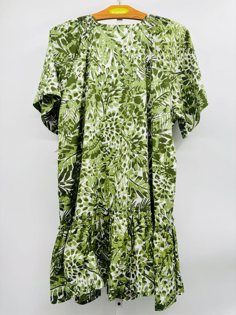 Sugarlips Dress Plus Green 2X
