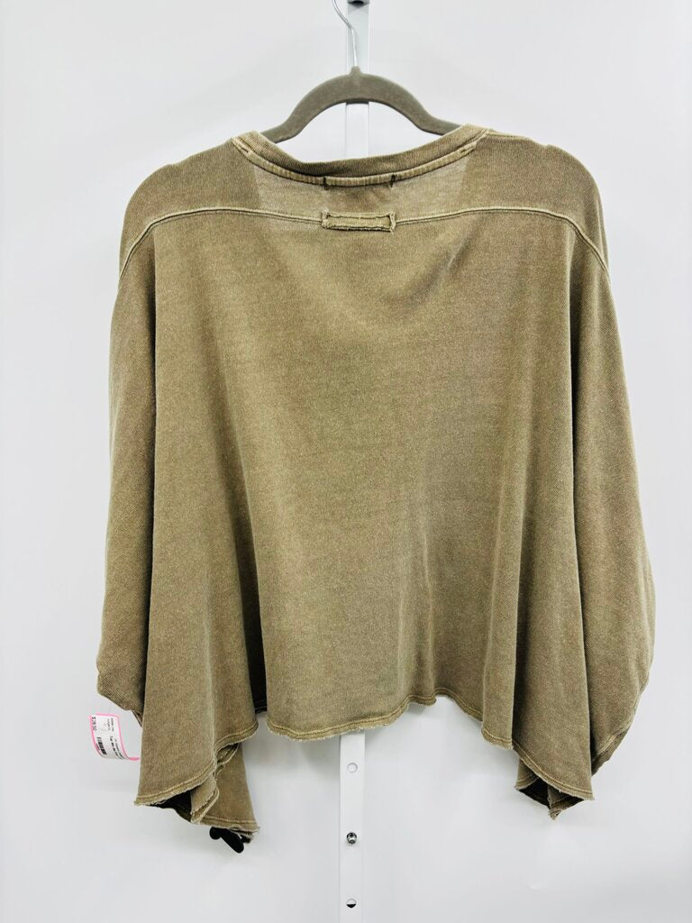 We the Free Top Taupe L