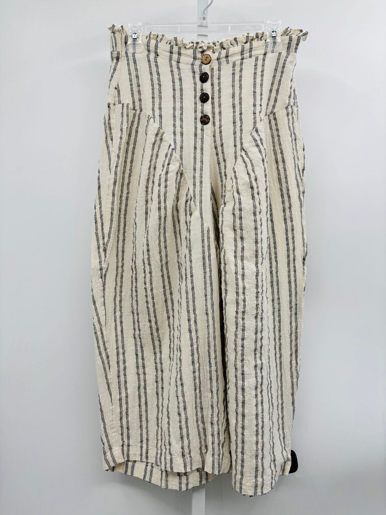Free People Cropped Pants Beige S